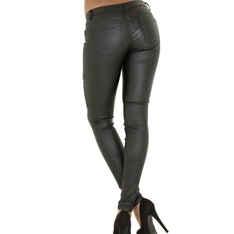 Ladies Synthetic Slim Fit Jeans