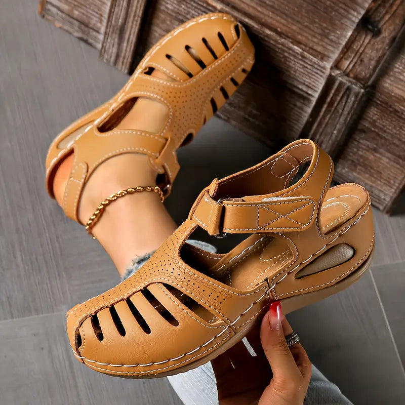Comfortable Beige Summer Sandals