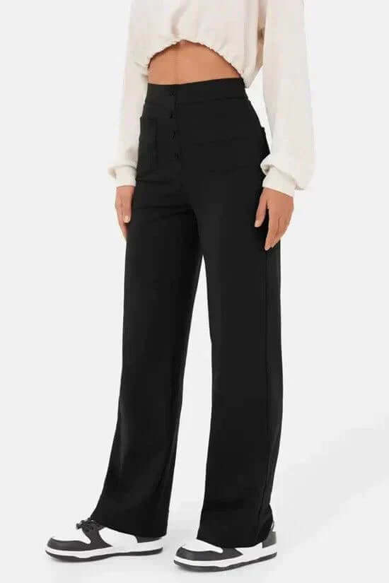 Comfortable Fit Women's High Waist Pants