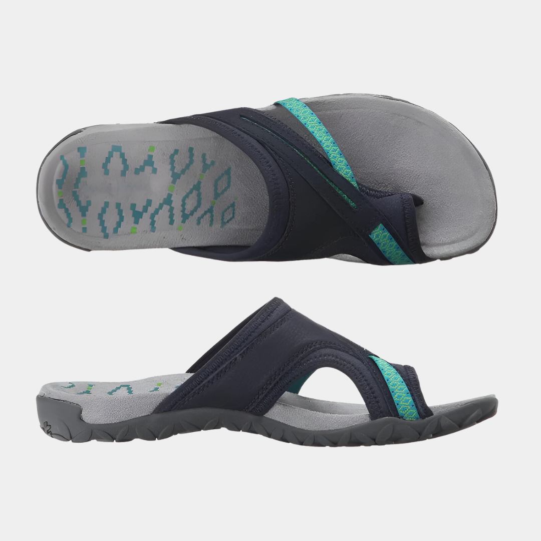 Buckle Toe Strap Sandals for Women