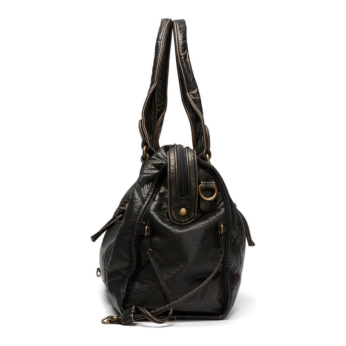 Premium Leather Tote Bag - Classic Stylish Handbag