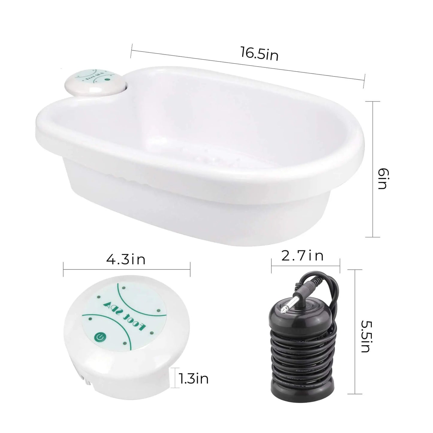 Relaxing Foot Spa Detox with Warm Heat Function