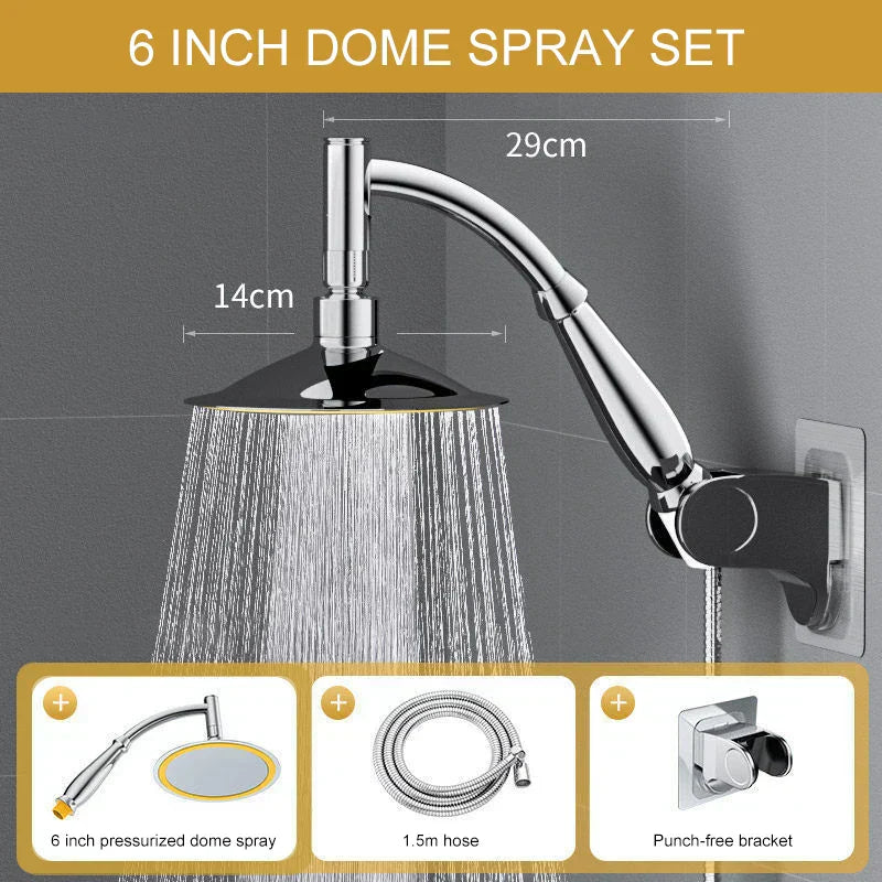 Luxury Rain Shower Head for Spa Bath Experience