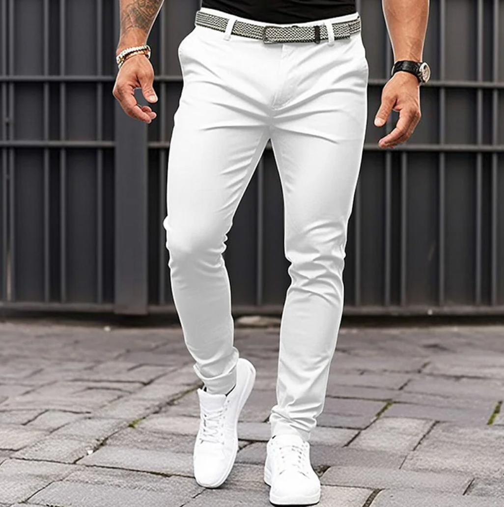 Slim Fit Mens Casual Trousers