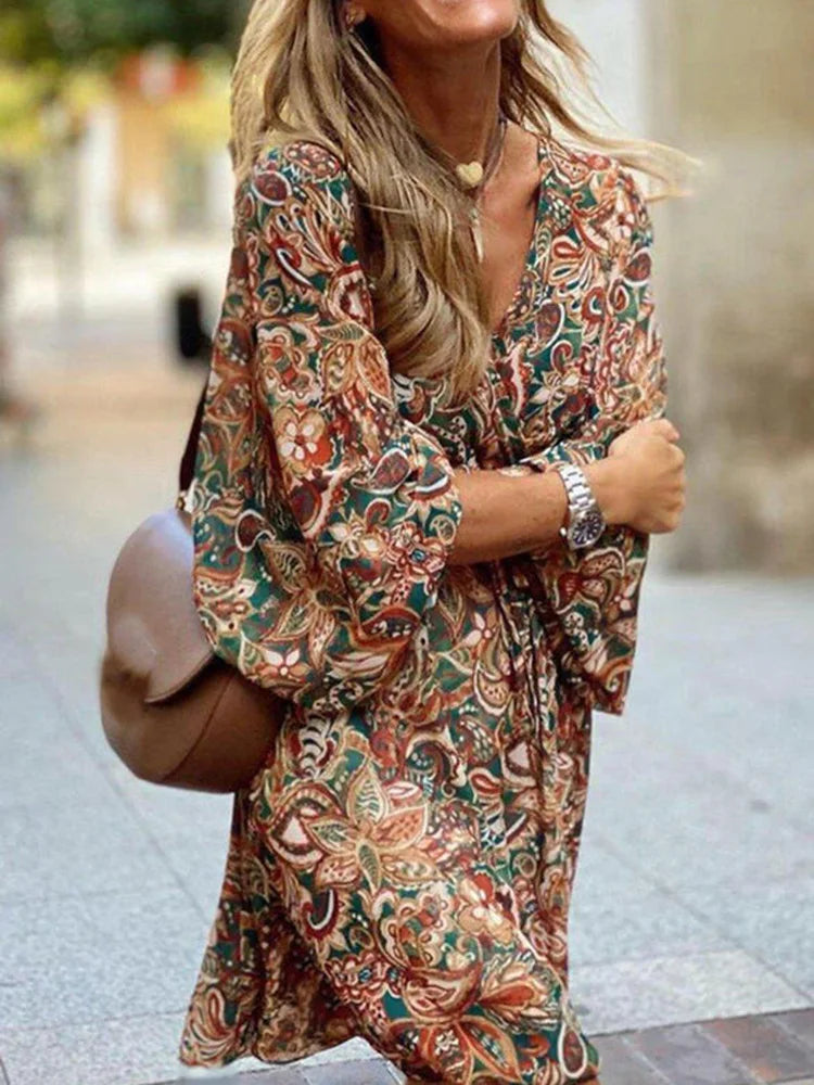 Claudia | Boho Summer Mini Dress