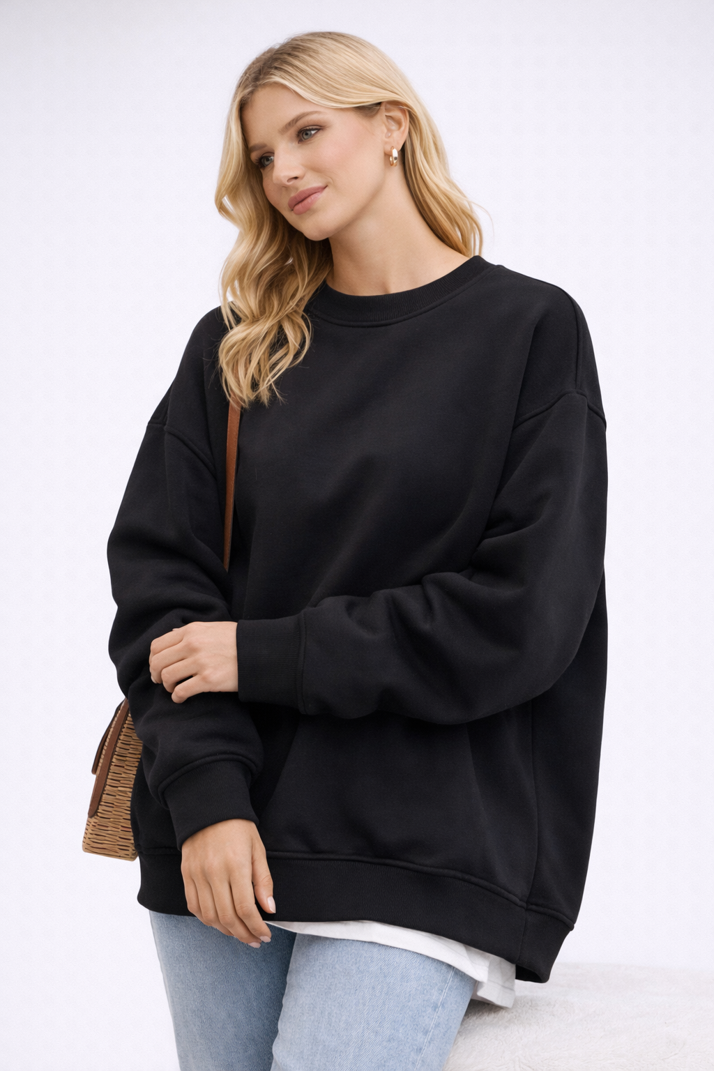 Comfortable Loose Fit Women's Sweater