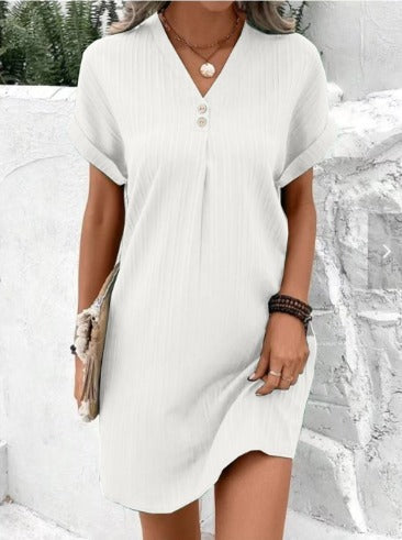 Sunny V-Neck Sundress for Women