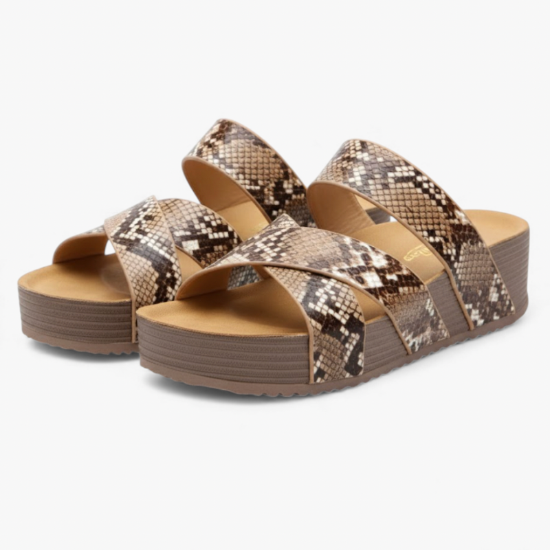 Chic Ladies Flat Summer Shoes