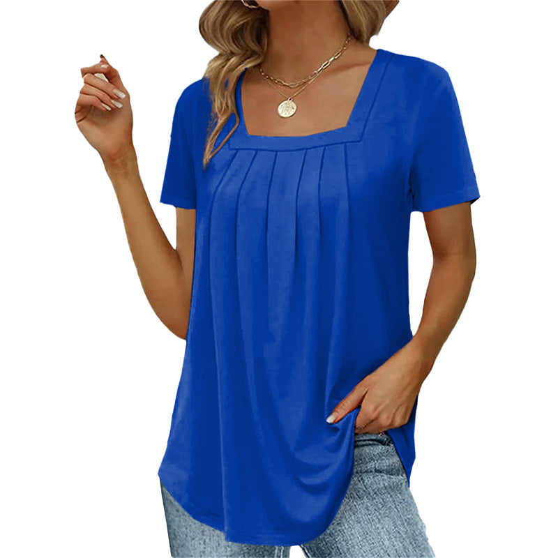 Chic Ruffled Women's Blouse