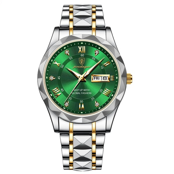 Premium Mens Water Resistant Watch with Date Display