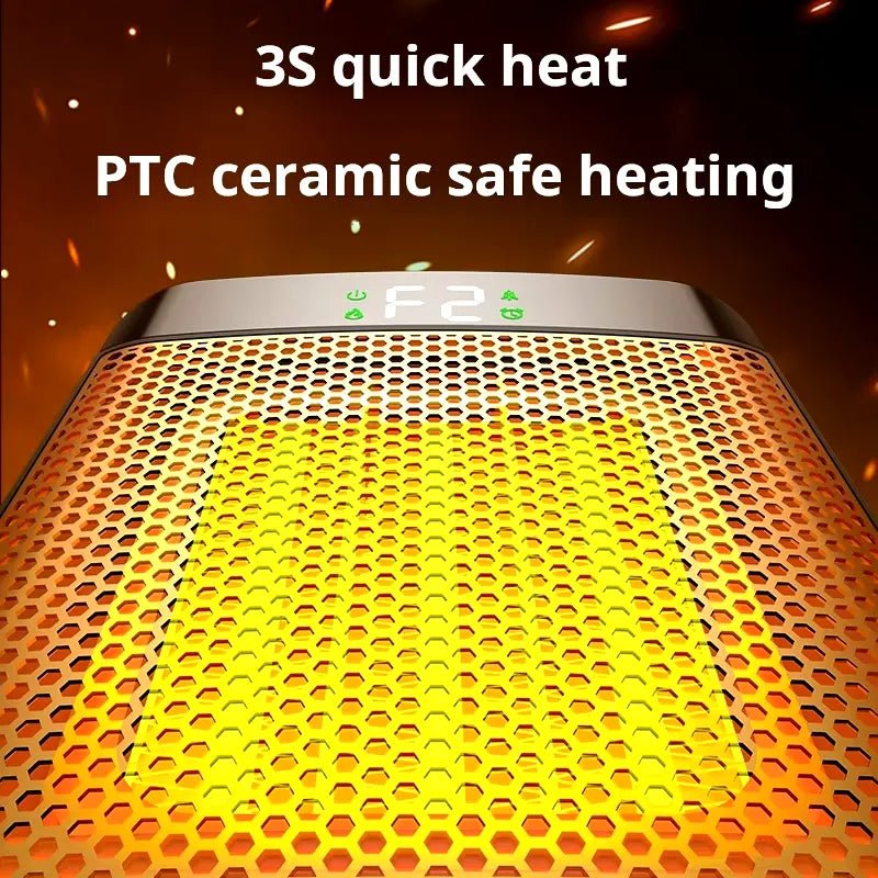 Efficient Electric Space Heater for Warm Large Areas