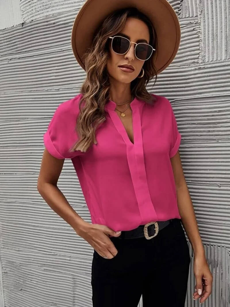 Julia | Casual Lightweight Summer Blouse