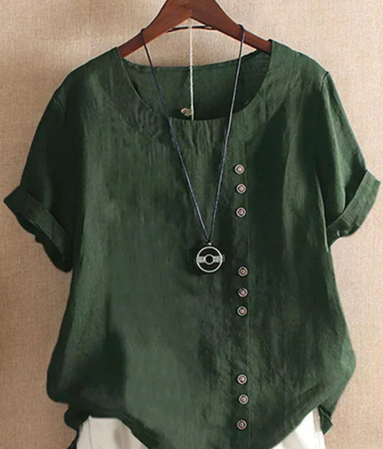 Sophia | Comfortable Linen Summer Top