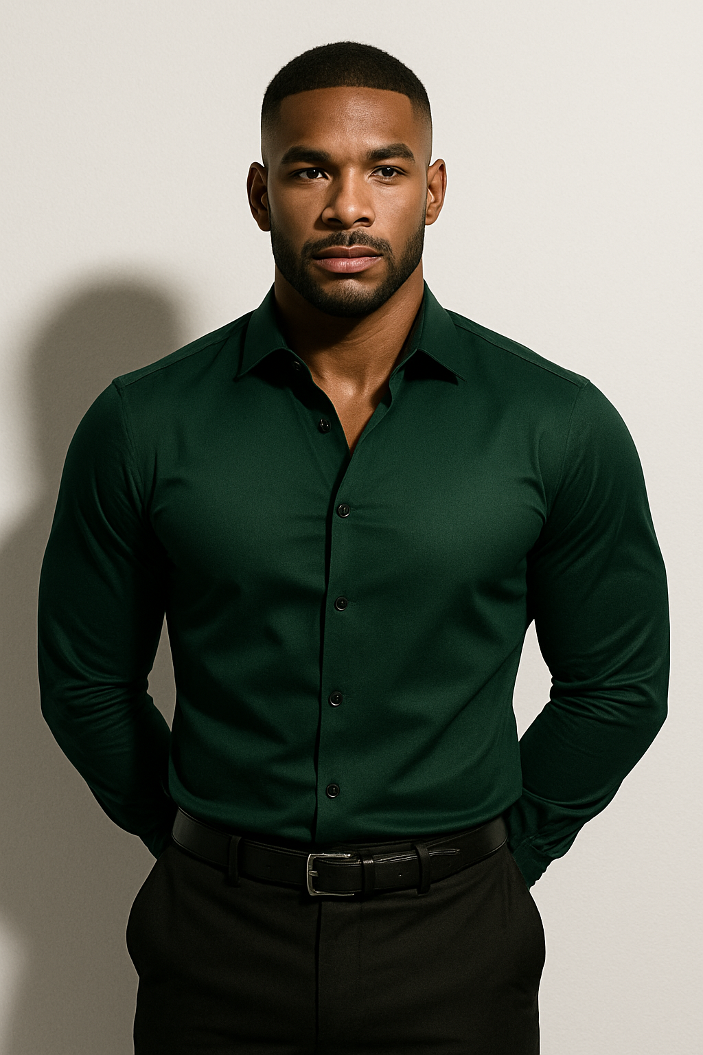 Slim Fit Casual Mens Dress Shirt