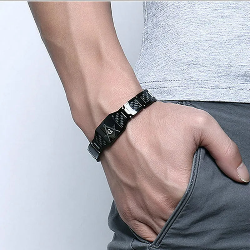 Men's Therapeutic Magnet Bracelet - Strong & Comfortable Fit