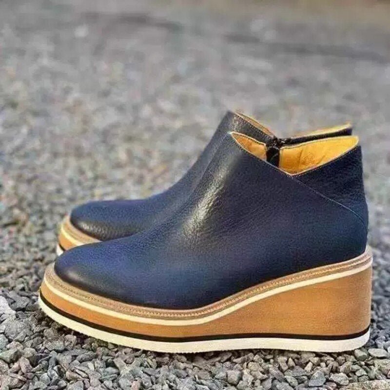 Katrin | Platform modern look ankle boots