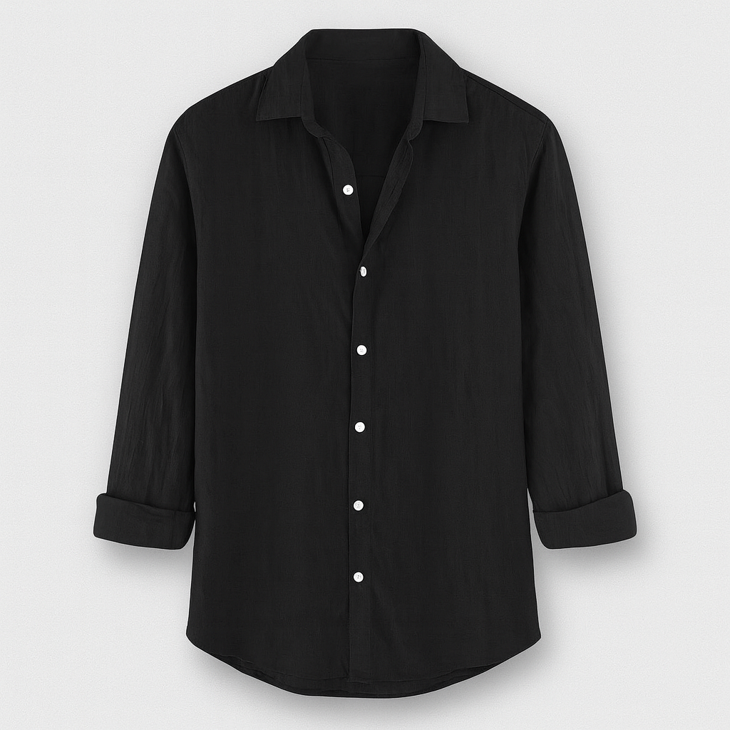 Relaxed Fit Cotton Summer Shirt for Men