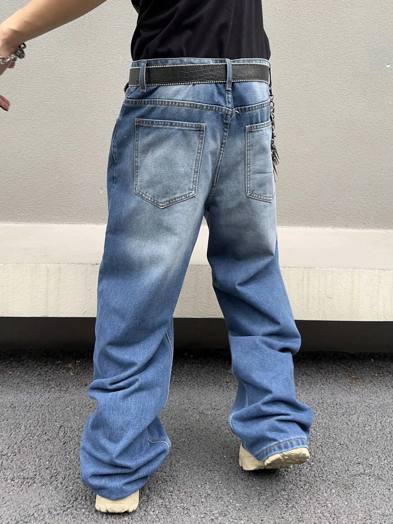 Marcel | Fashionable baggy jeans with wide legs