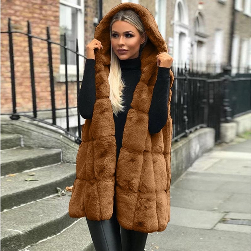 Maria | Soft and Sleeveless Teddy Vest