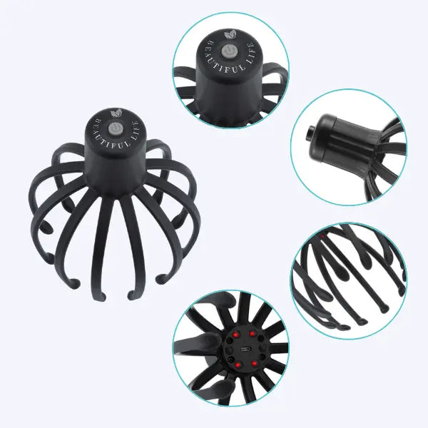 Relaxing Electric Head Massager for Stress Relief