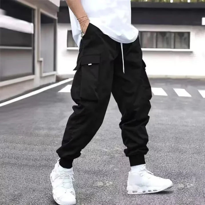 Relaxed Fit Cargo Running Pants