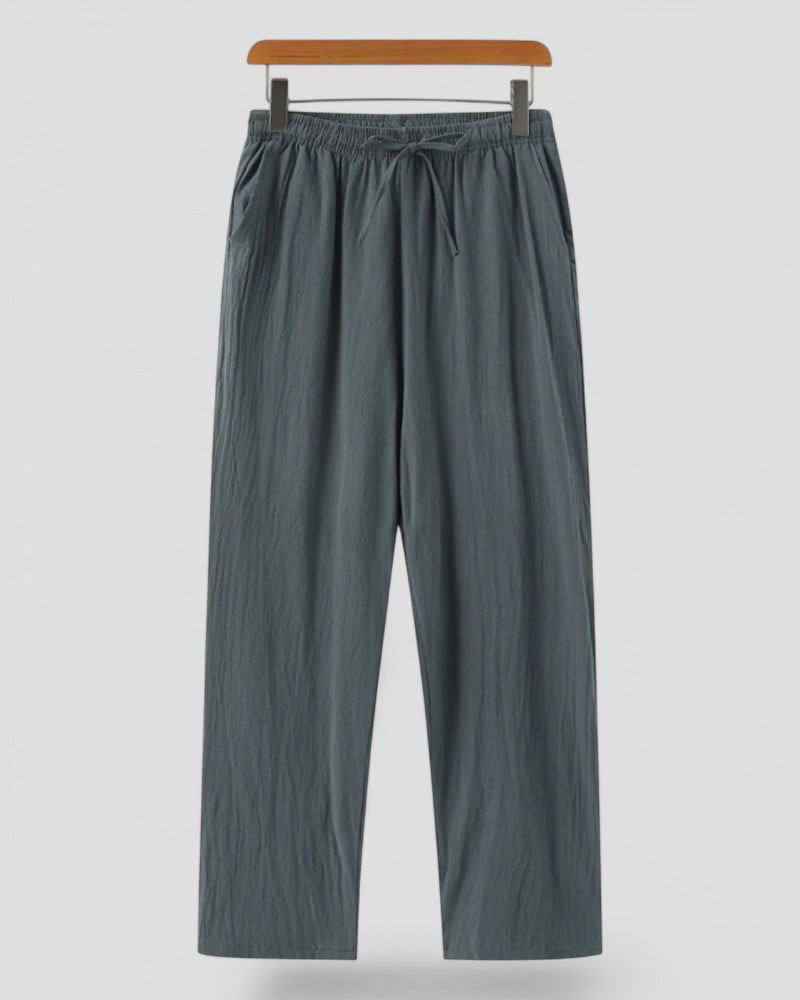 Old Money linen trousers summer pants for men 6
