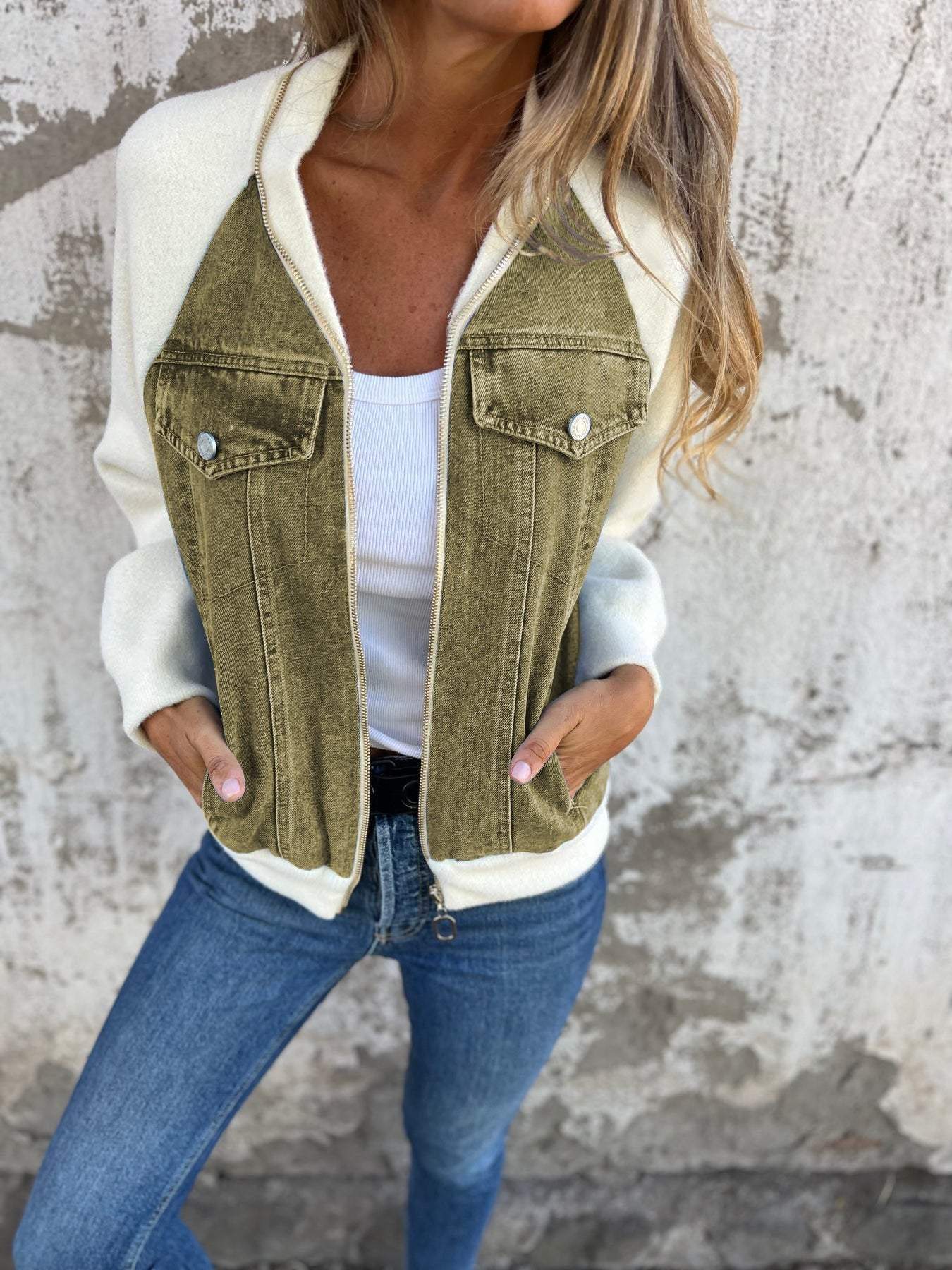 Stylish Blue Jeans Jacket