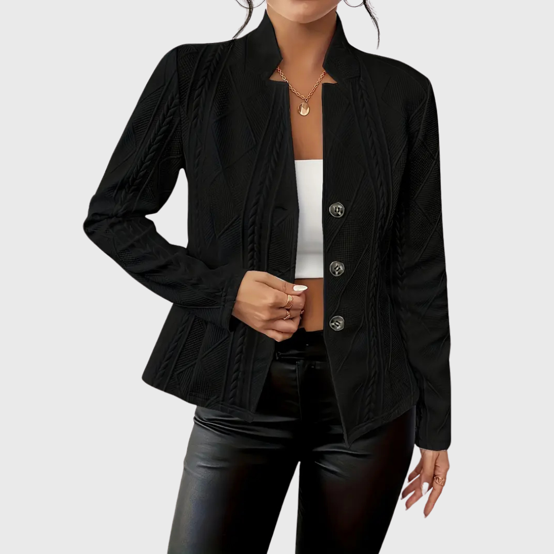 Classic Women's Blazer in Luxury Material