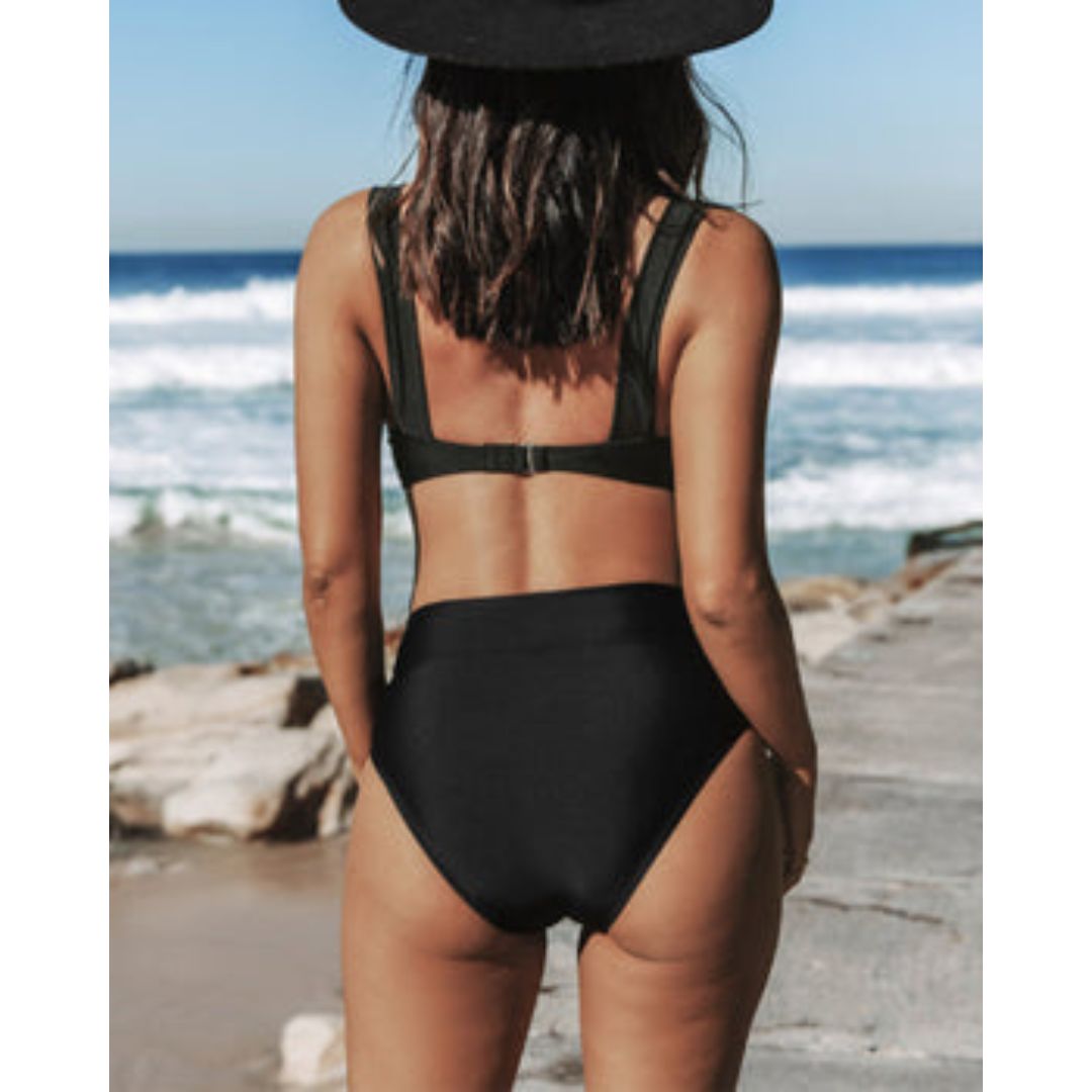 Classic High Waisted Swimwear