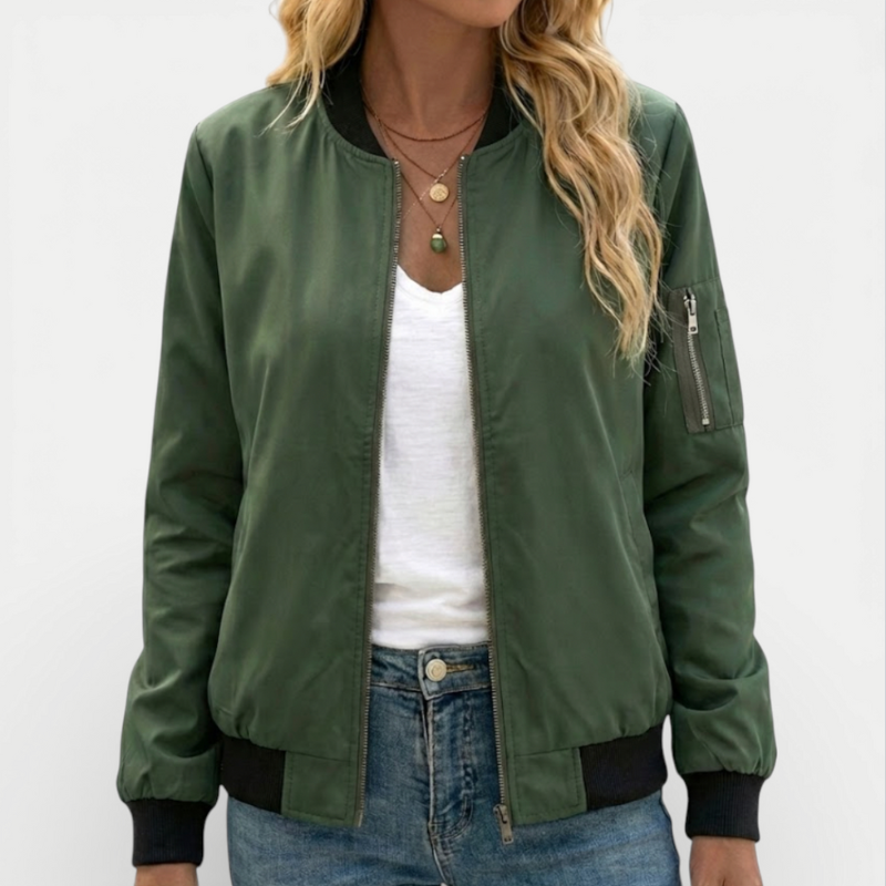 Women's Stylish Bomber Coat