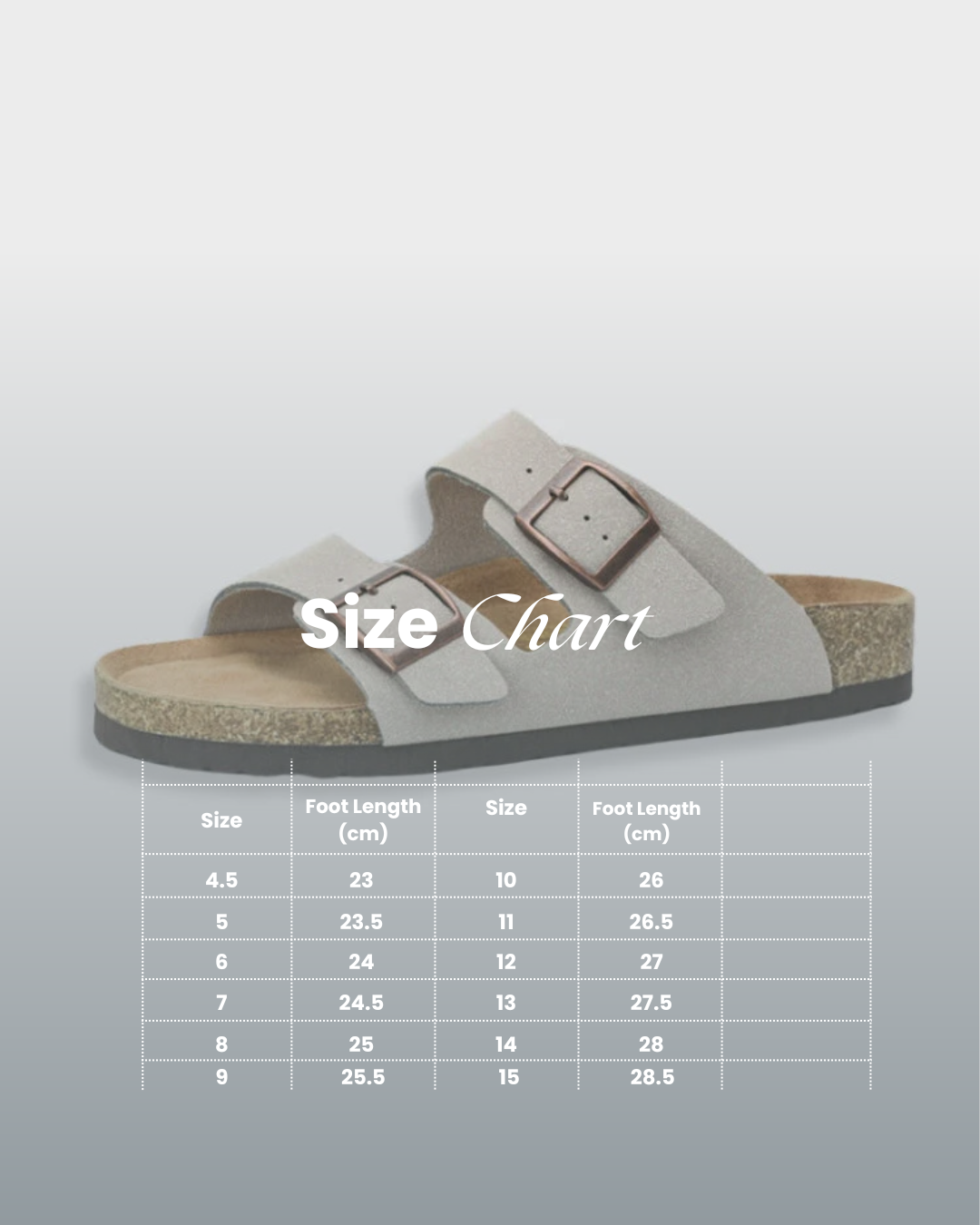 Simple Double Strap Comfort Sandals