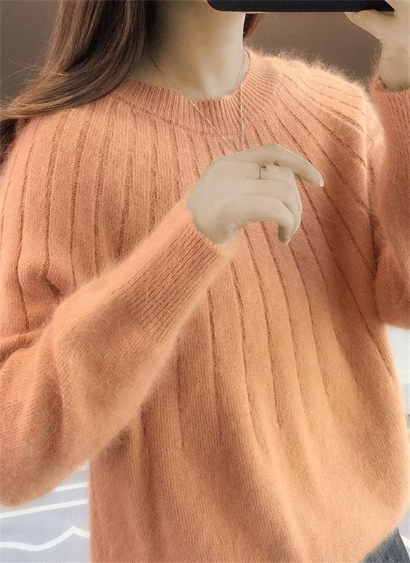 Soft Crew Neck Women's Sweater
