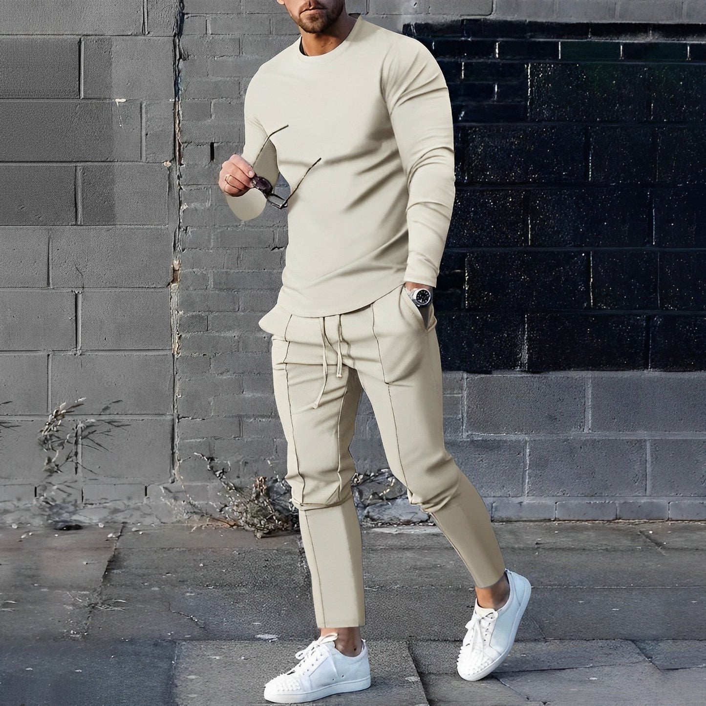 Relaxed Fit Mens 2 Piece Suit
