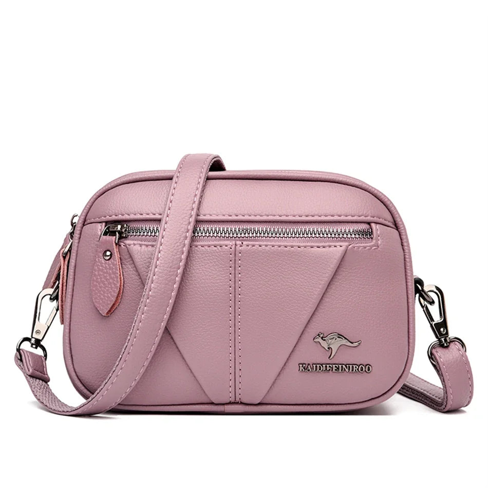 Small Genuine Leather Shoulder Bag