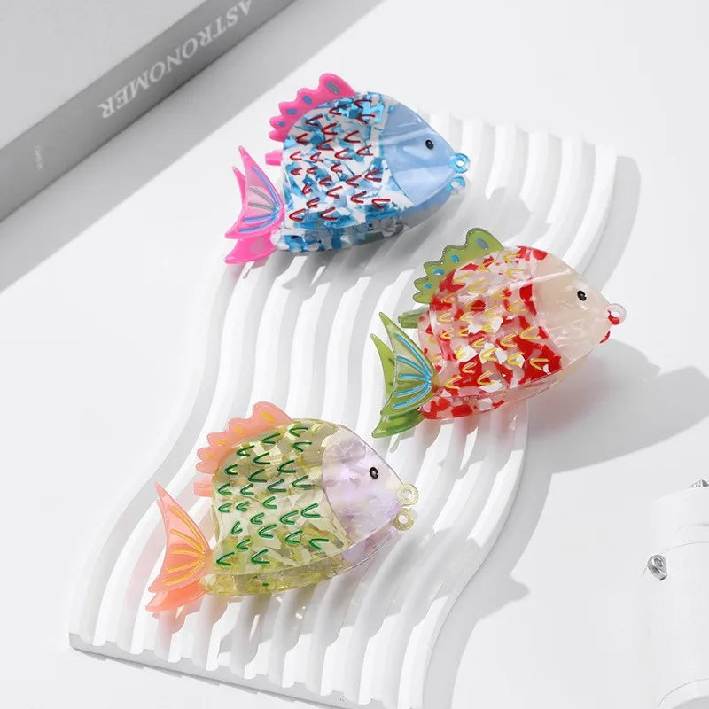 Stylish Girls Hair Clip Fashion Shark Hair Slide