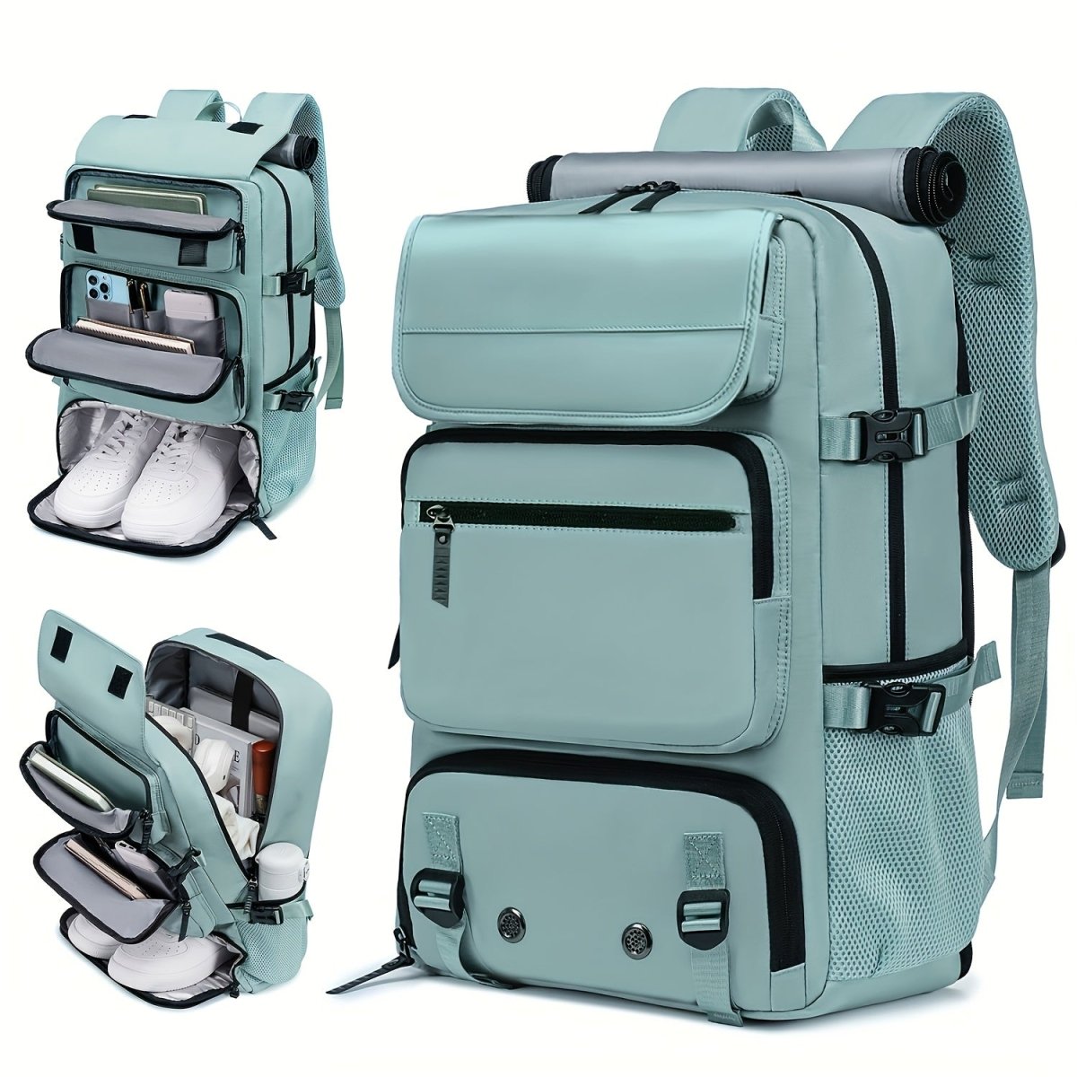 Extra Large Water Resistant Backpack with USB Charger