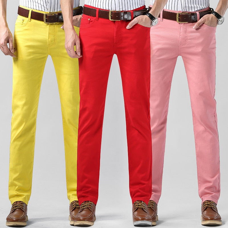 Regular Fit Solid Color Trousers
