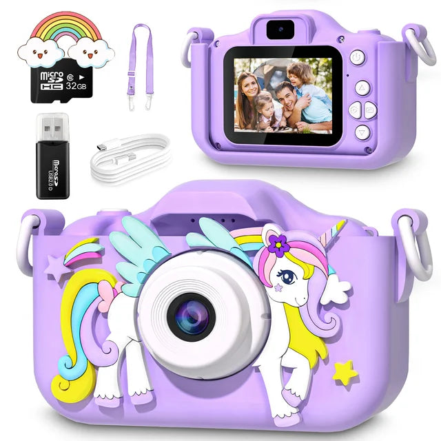 Fun Kids Digital Camera with 32GB Memory & Extras