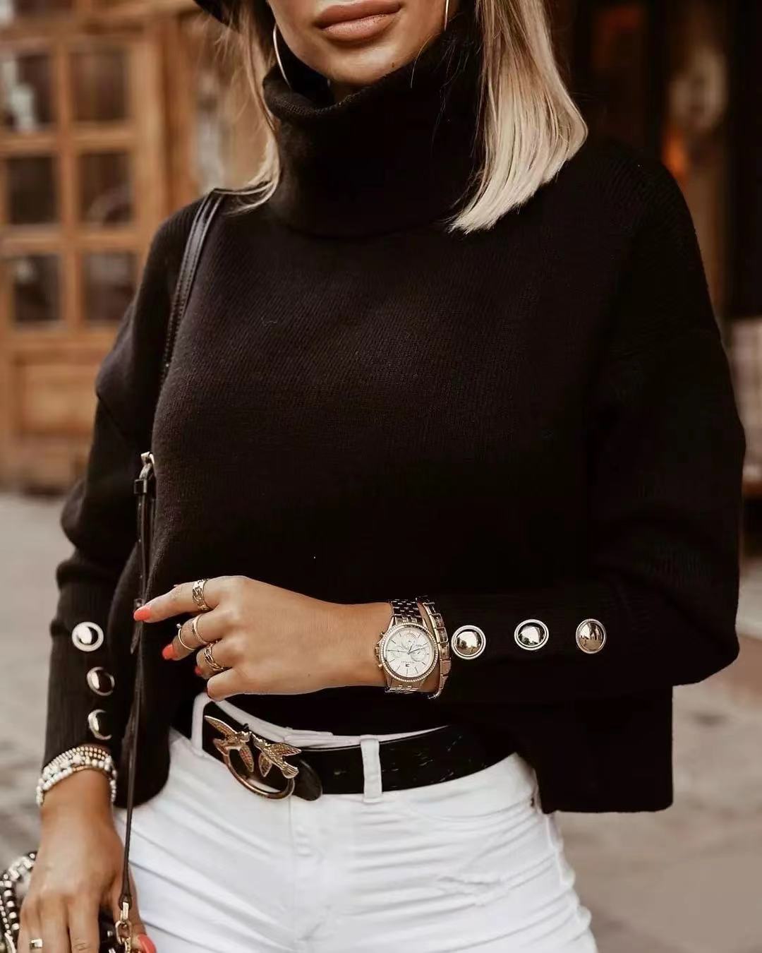 Sandra | Warm cotton sweater