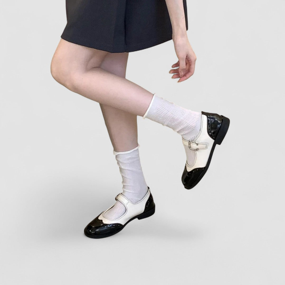 Classic Mary Jane Flat Shoes