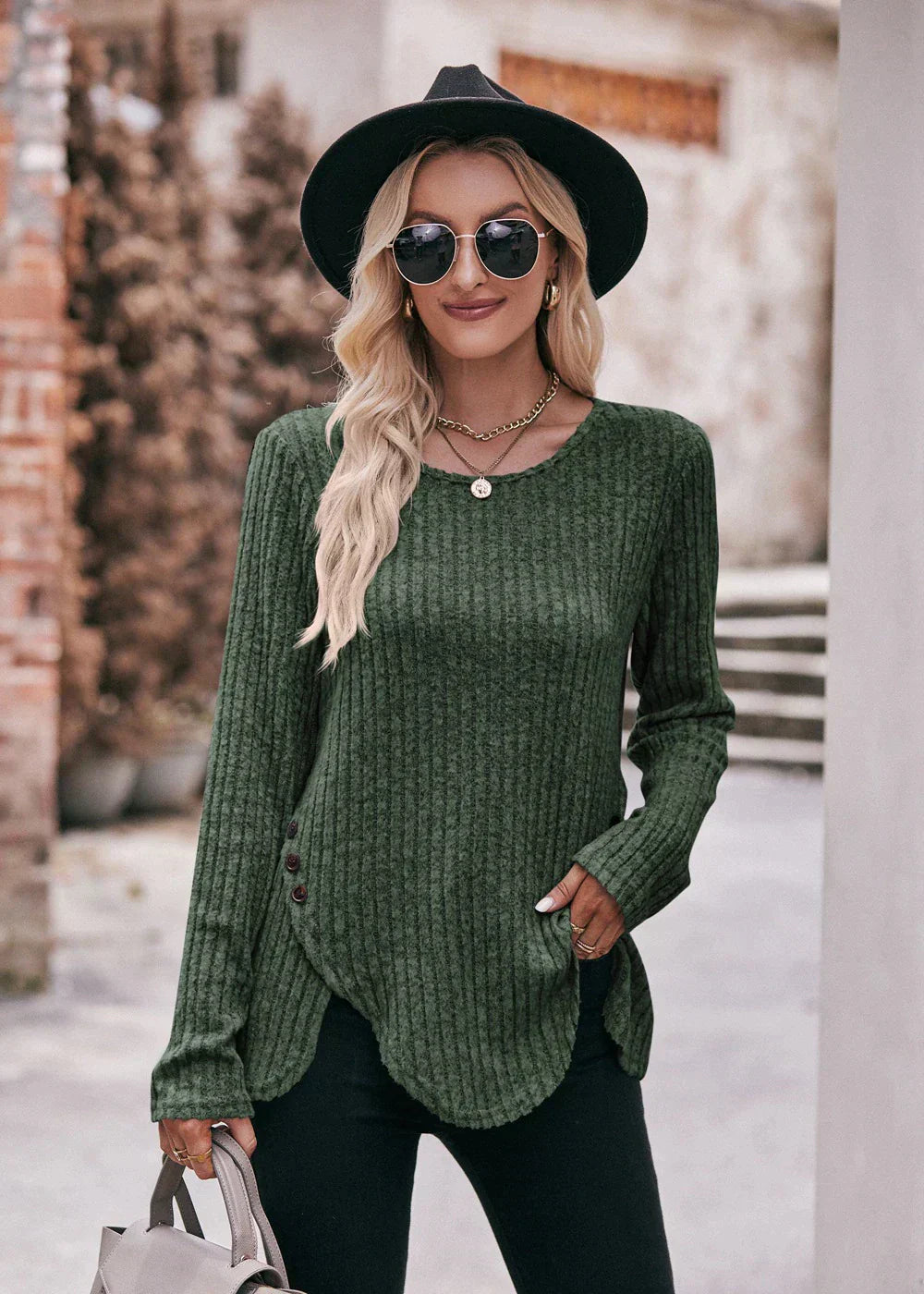 Ladies Classic Crew Neck Top