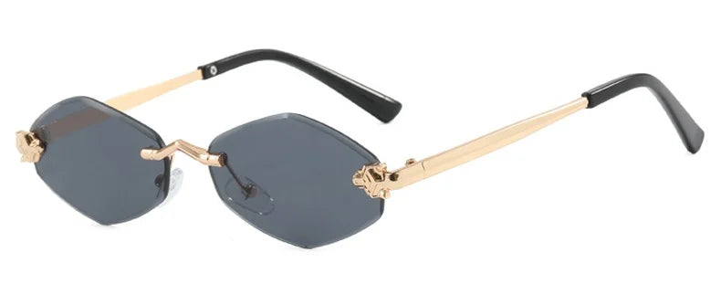 Classic Ladies Retro Metal Sunglasses