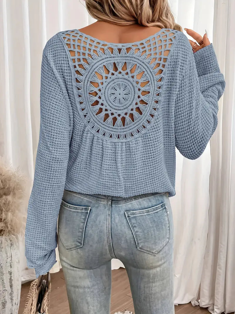 Shelora | Women's Soft Chic Long Sleeve Blouse