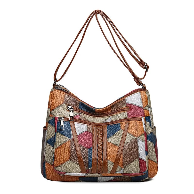 Colorful Boho Patchwork Handbag