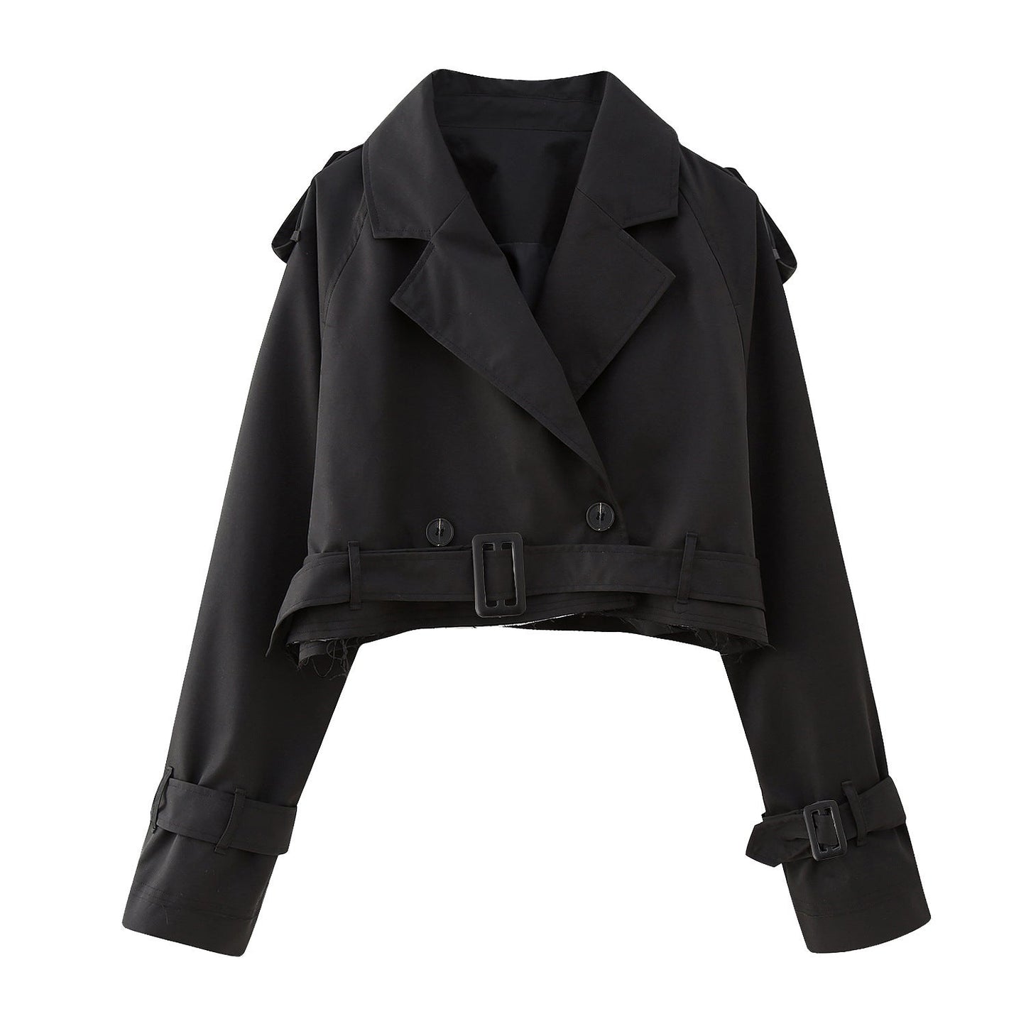 Stephanie | Elegant short trench coat