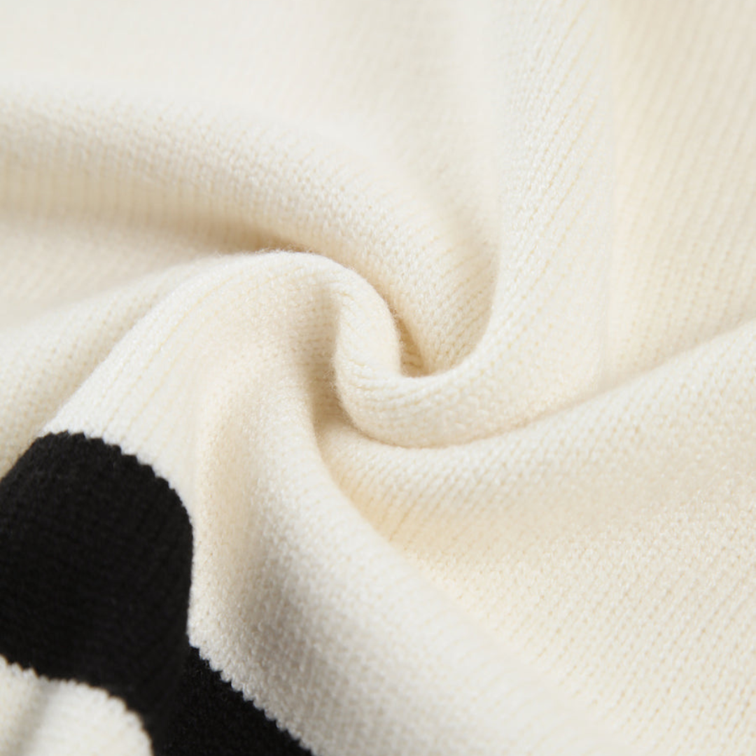 Striped Knit Sweater for Women 4