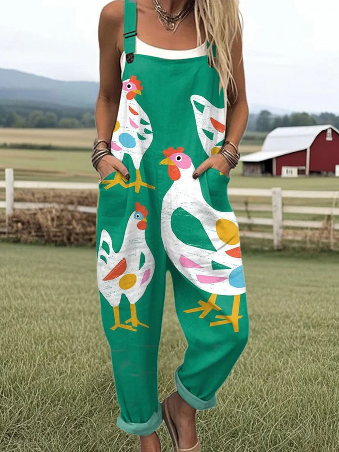 Fun Floral Women's Jumpsuit - Luxivelle