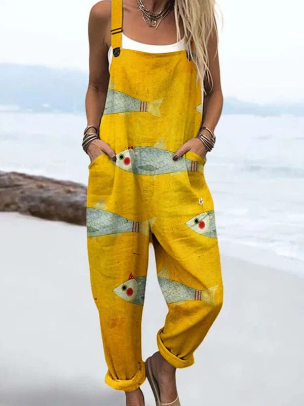 Bright Beach Women's Jumpsuit - Luxivelle
