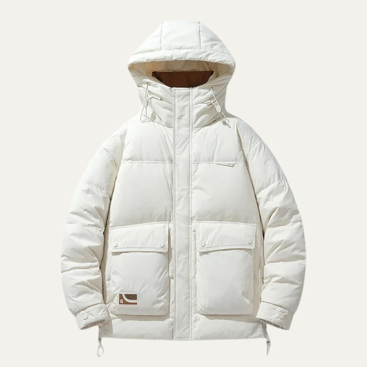 VogeLuxe | Men’s Boxy Waist-Length Puffer Jacket 10