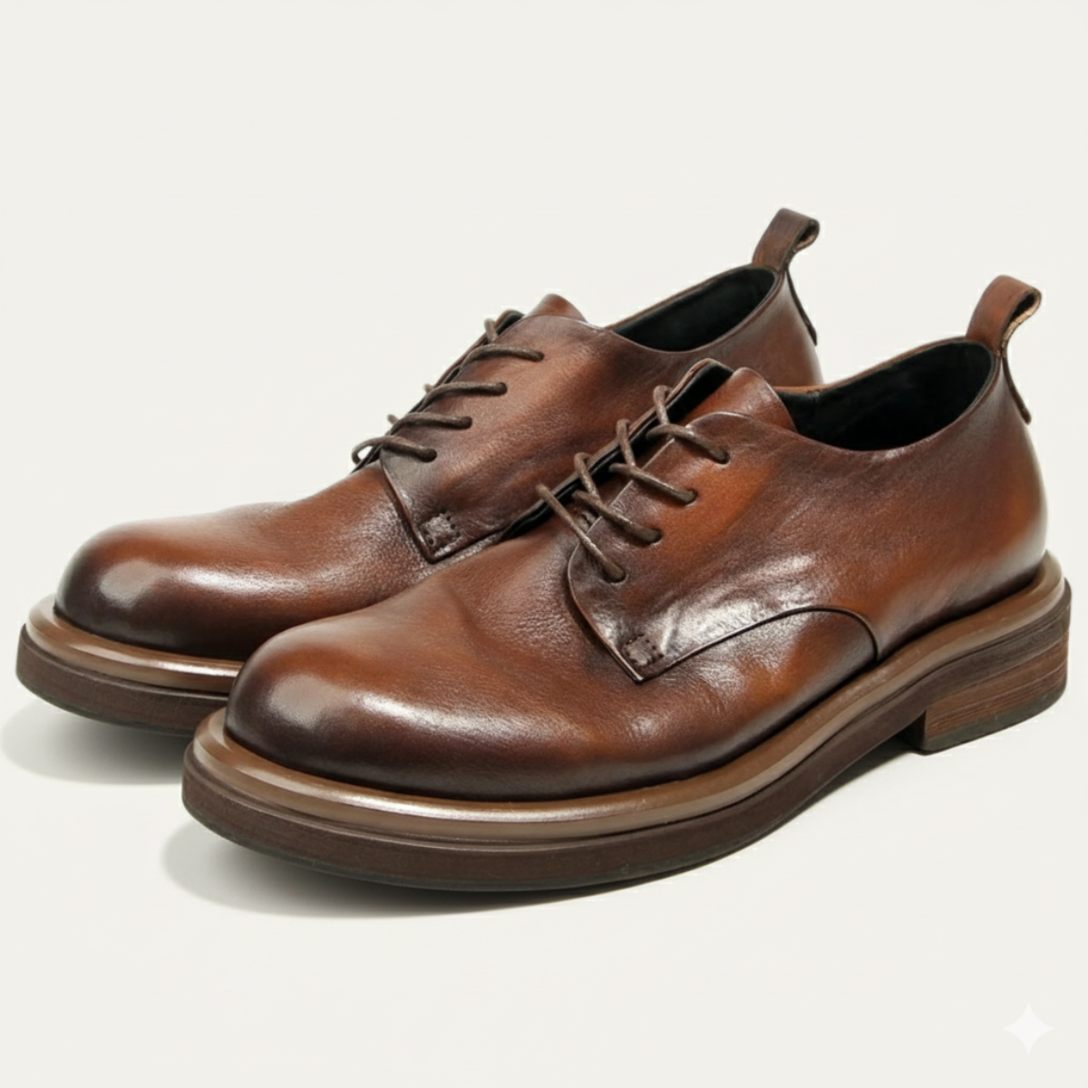 VogeLuxe | Men’s Chunky Derby Shoes 9